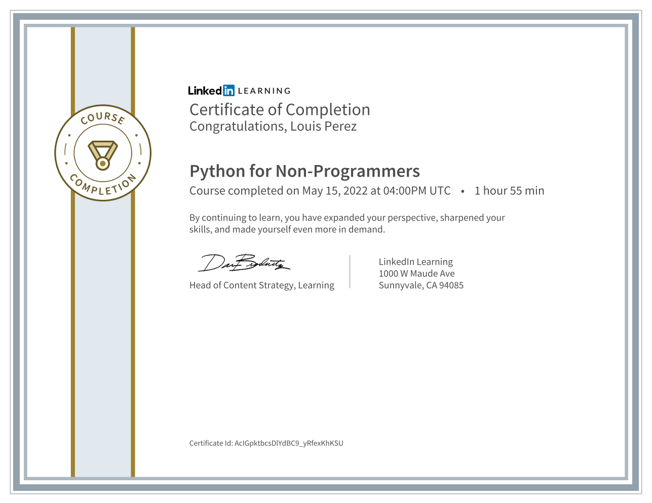 Python for Non Programmers